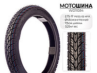 Мотошина P6155, 2.75-17 TL 4PR, WD11034 Wanda