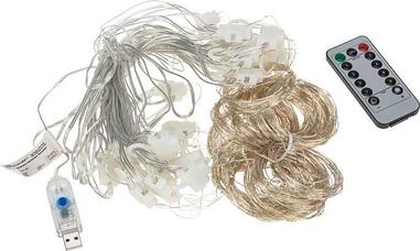 Новогодняя гирлянда Neon-Night Светодиодный дождь из росы 6х3 м 315-995 (белый)