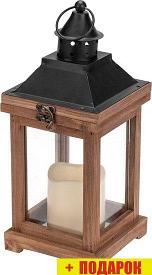 Новогодняя гирлянда Neon-Night Декоративный фонарь дерево 14х14х35 cм 513-075 (теплый белый)