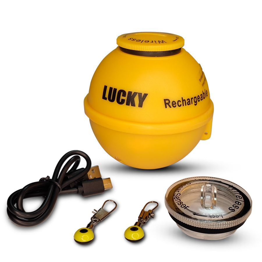 Эхолот Lucky FF 718 LiCLA цветной дисплей два датчика беспроводной шарик и проводной - фото 5 - id-p236725154