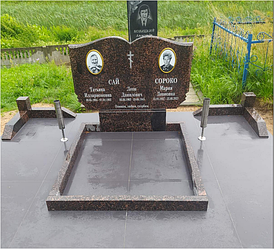 Изготовление памятников в Минске для двоих