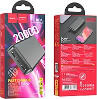 Портативный внешний аккумулятор J100A 20000 mAh Power Bank (черный)