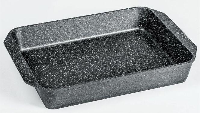 Противень для духовки запекания выпечки МЕЧТА 95701 Гранит 40х30см форма