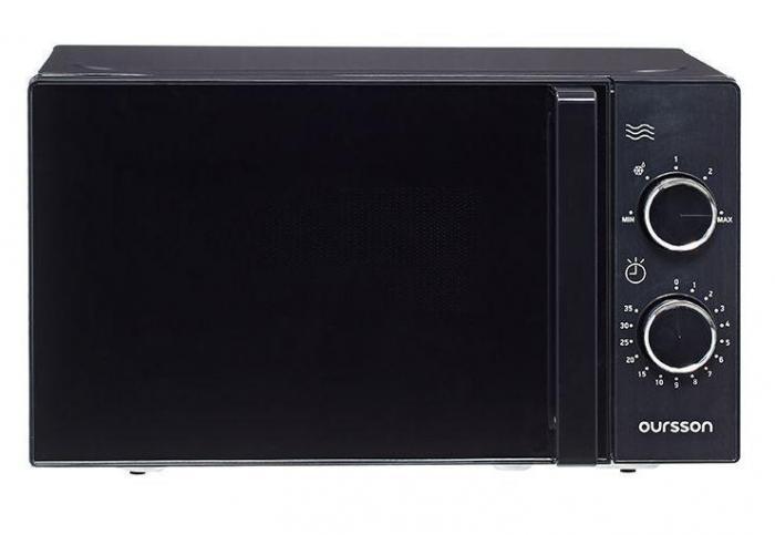 Микроволновая печь СВЧ OURSSON MM2009/BL микроволновка черная