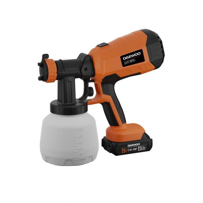 Краскопульт аккумуляторный DAEWOO DAPS 1121Li SET