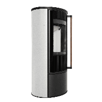 Печь-камин Kratki ERIK White Satin KDJ