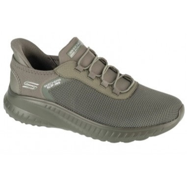 Кроссовки мужские Skechers BOBS Sport Squad Chaos оливковый 118303-OLV