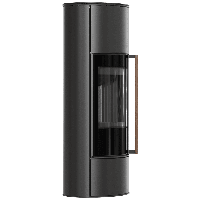 Печь-камин Kratki ERIK KDJ W Black