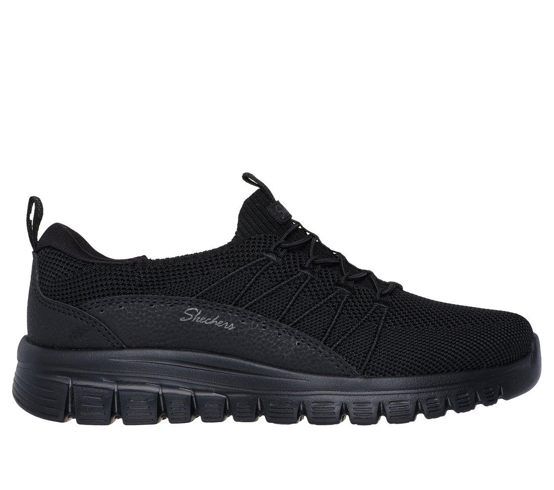Кроссовки женские Skechers Graceful Picture Perfect черный 100702-BBK
