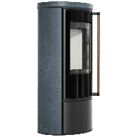 Печь-камин Kratki ERIK Serpentino KDJ P