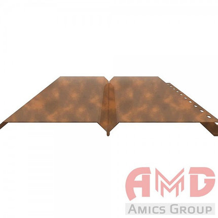 Сайдинг металлический Lбрус-XL-14х360 "Накатка" Клауди (Cloudy®) 0,50мм, фото 2