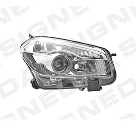 Передняя фара (правая) для Nissan Qashqai (J10)