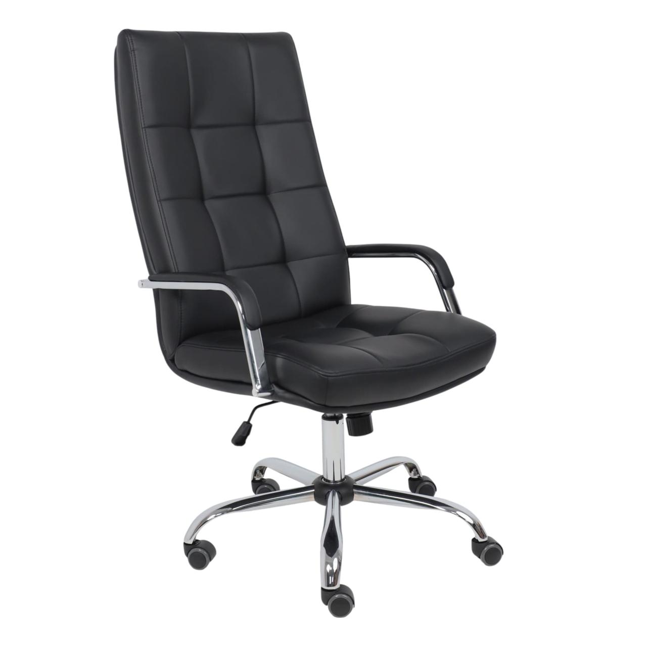 Кресло Брест 1, экокожа Пегассо черный