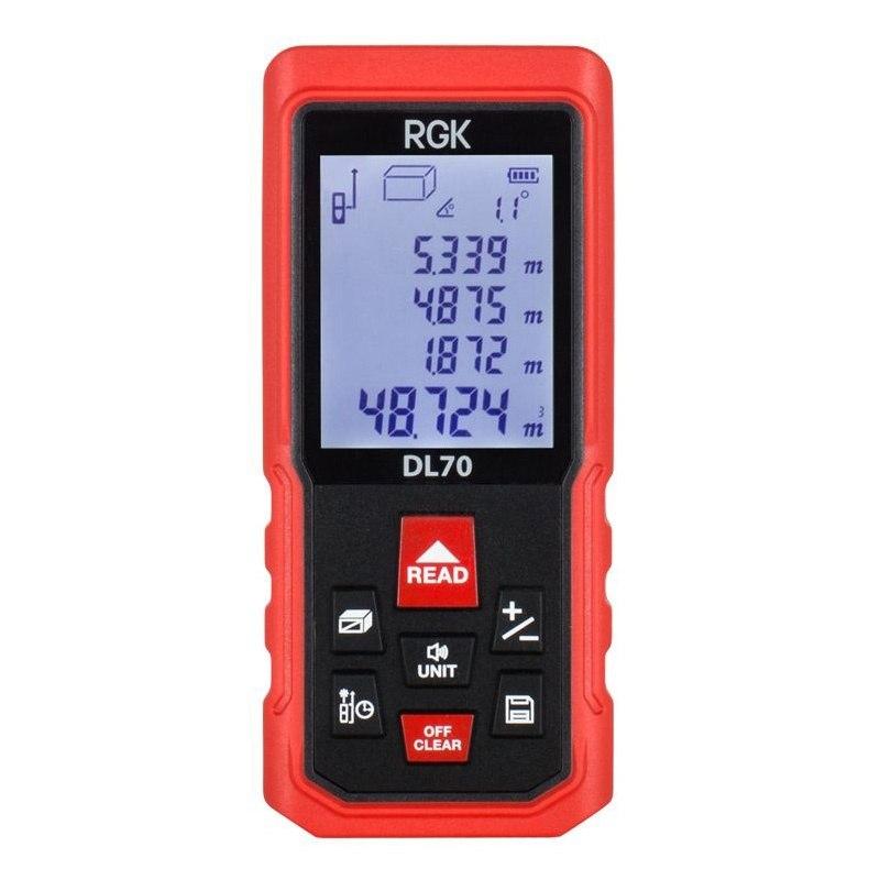 Лазерный дальномер с угломером RGK DL70