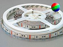 Светодиодная лента многоцветная RGB SMD 5050 60LED 14,W 12V IP20(33)