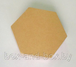 Заготовка из папье-маше Подставка под чашку-многоугольник 11x9.5см SCB271060