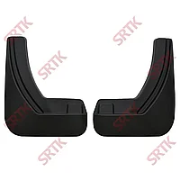 Брызговики резиновые для Skoda Octavia A7 (2013-2020) задние / Шкода Октавия (SRTK)