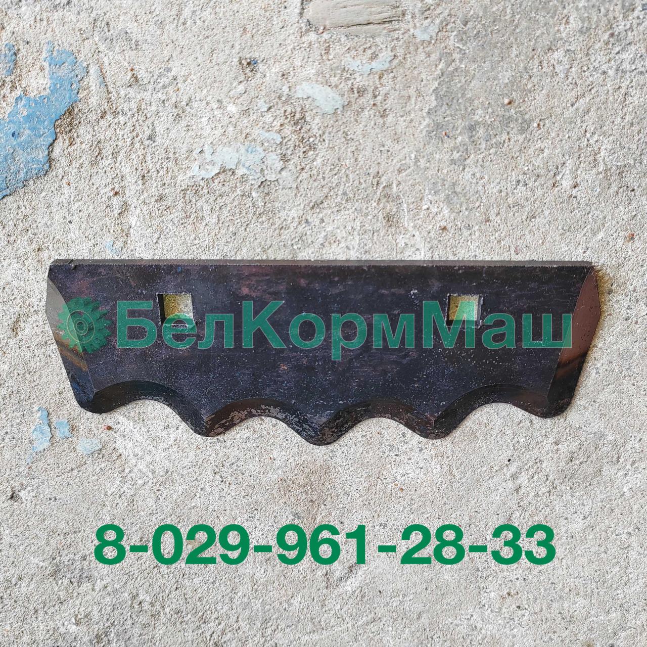 Нож основной (зубчатый) ИСРК-12.02.00.002 к кормораздатчику ИСРК-12 "Хозяин"