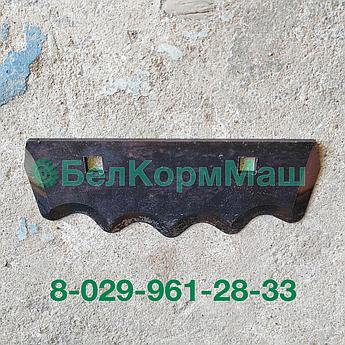 Нож основной (зубчатый) ИСРК-12.02.00.002 к кормораздатчику ИСРК-12 "Хозяин"