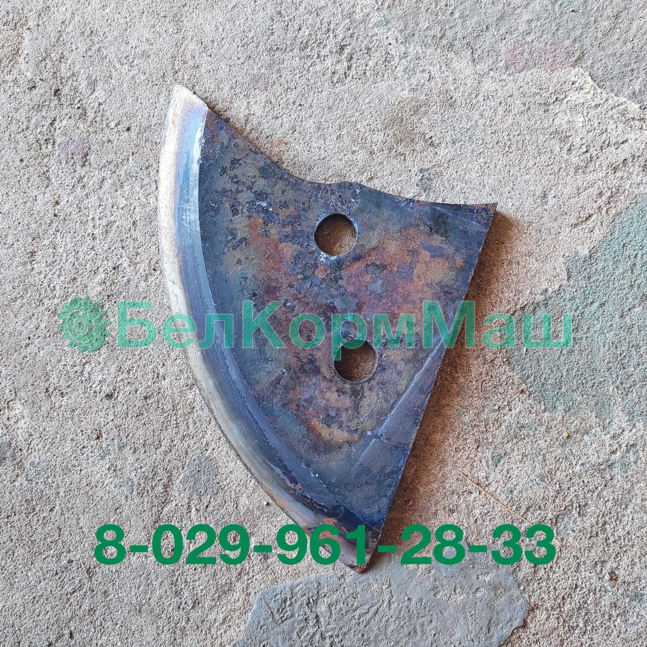 Нож секач ИСРК-12.02.00.001-01 к кормораздатчику ИСРК-12 "Хозяин"