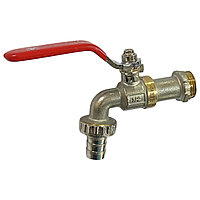 Кран поливочный 1/2" GREENPUMP JYF-T01 под шланг 1/2"-5/8"