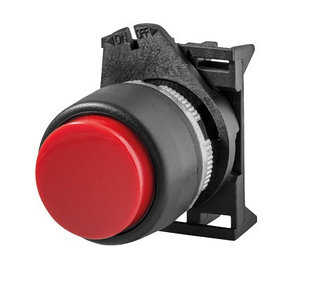 Кнопка красная с выступающим приводом PPSN1 (ABDTR1 DKC) IP65