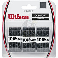Обмотка для теннисной ракетки Wilson Profile Overgrip (черный) (арт. WRZ4025BK)