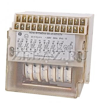 Реле времени ВС-43-61, 62, 63, 64, 65