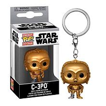 Си-Три-Пи-О / Star Wars: C-3PO. Брелок Funko POP! Pocket Keychain