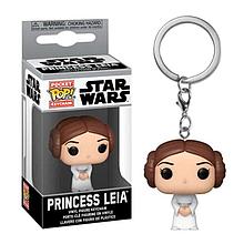 Принцесса Лея Органа / Star Wars: Princess Leia. Брелок Funko POP! Pocket Keychain