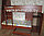 Кровать двухъярусная Крепыш 02, со шкафом -Кальвадос, фото 2