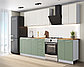 Кухня Оля 1.6 МДФ Велютто ванила - Велютто фисташка, фото 4