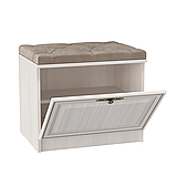 Тумба под обувь М-06 Габриэлла (вудлайн кремовый) Олмеко, фото 2