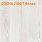 Кухня Оля 1.6-3 ЛДСП Сосна лофт белая, фото 5