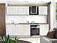 Кухня Оля 1.6-3 ЛДСП Сосна лофт белая, фото 4