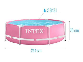 28290 Каркасный бассейн Intex 244 х 76 см