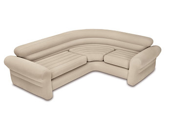 68575 Диван угловой надувной Intex, 257х203х76 см