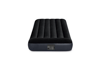 64146 Надувной матрас Intex Pillow Rest Classic Fiber-Tech, 99х191х25см, c встроенным насосом