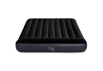 64150 Надувной матрас Intex Pillow Rest Classic Fiber-Tech, 152х203х25см, c встроенным насосом