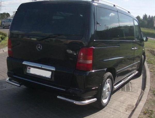 Накладка ручки багажника W638