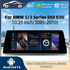 Штатная магнитола Android 10.25″ для BMW 5/3 E60/E90