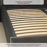 Кровать "Асимметрия" (90х200, 100х200, 120х200, 140х200, 160х200, 180х200, 200х200 см), фото 3