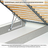 Кровать "Асимметрия" (90х200, 100х200, 120х200, 140х200, 160х200, 180х200, 200х200 см), фото 4