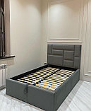 Кровать "Асимметрия" (90х200, 100х200, 120х200, 140х200, 160х200, 180х200, 200х200 см), фото 2