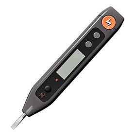 Индикаторная отвертка-тестер напряжения цифровая "Home Series Gray" Deli HT7005 (12-250 В, фонарик, батарейки