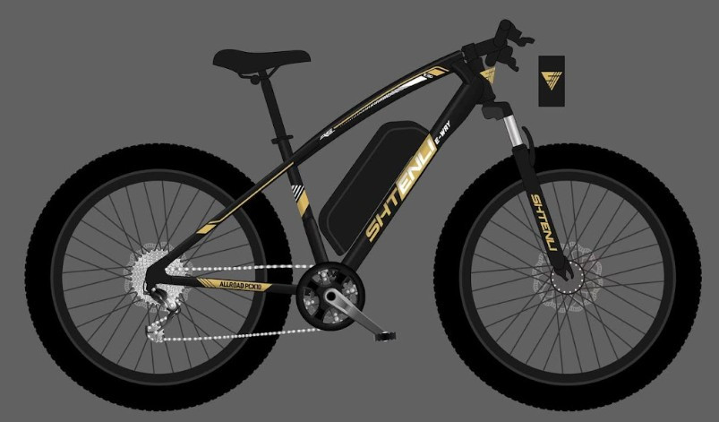 Электровелосипед Shtenli Allroad PCX10 36V10.4А на спицах