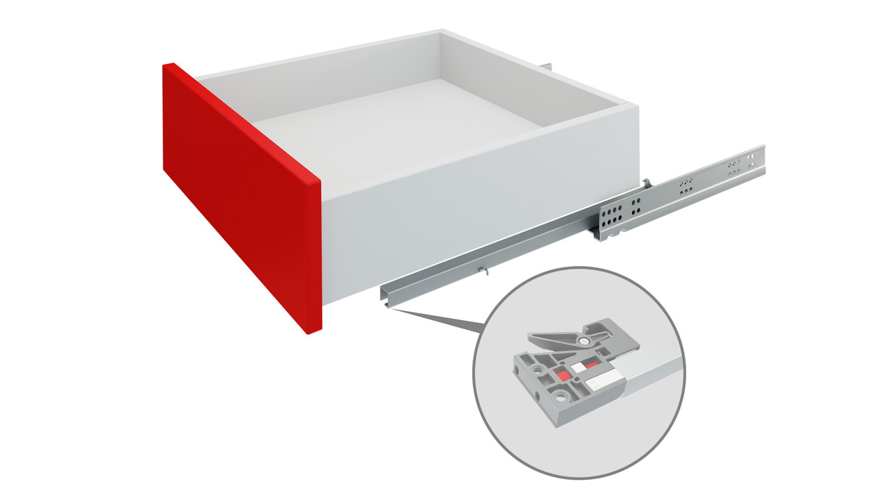 Направляющие скрытого монтажа B-Slide DB8786Zn 450