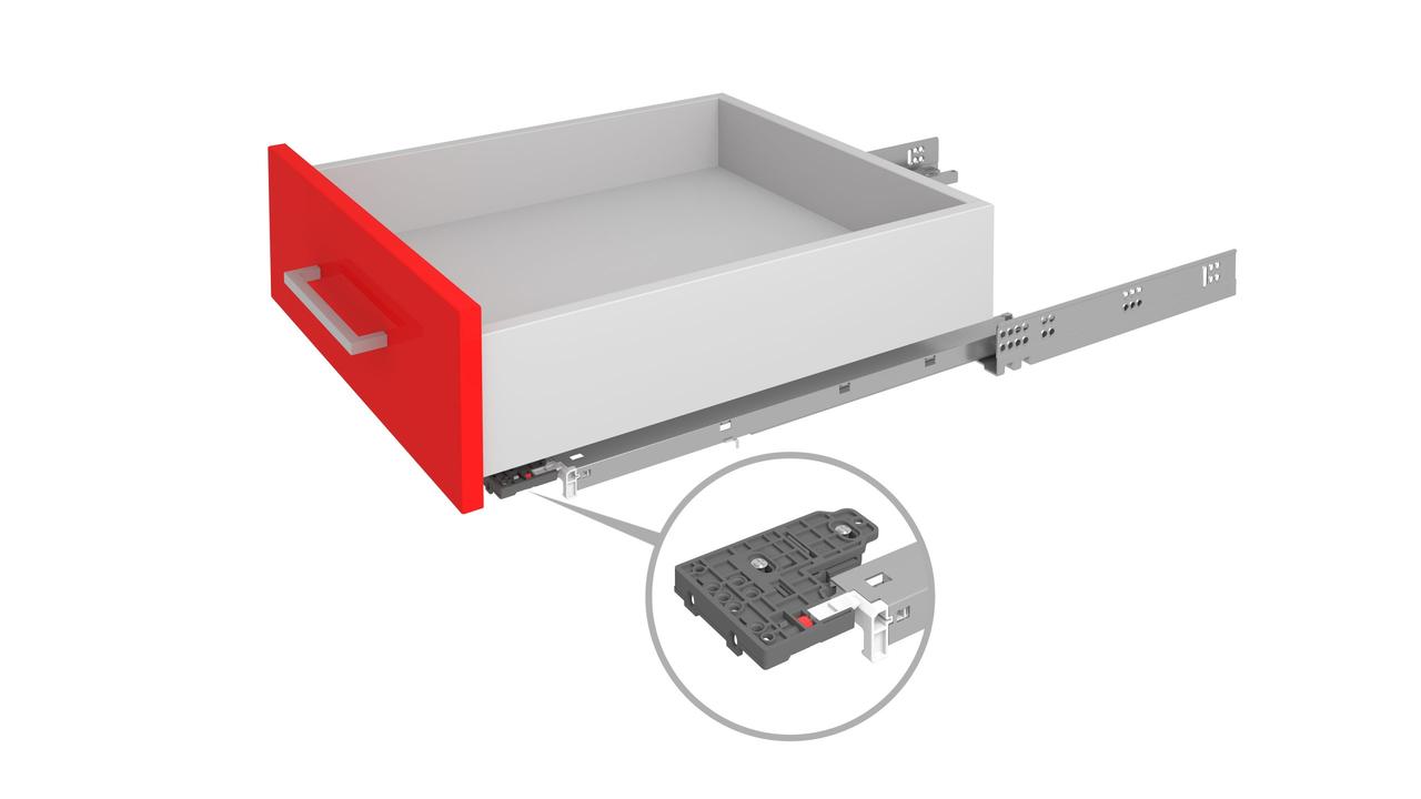 Направляющие скрытого монтажа B-Slide DB8781Zn 450