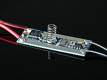 Диммер для LED встраиваемый в профиль (12/24V, 96/192W)