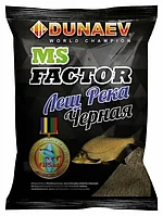 Прикормка Dunaev MS FACTOR Лещ Река Черная 1 кг